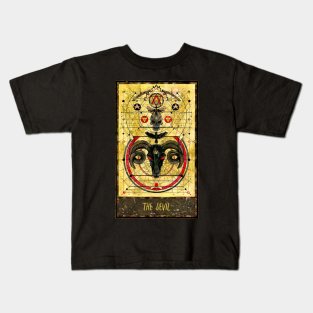 The Devil. Magic Gate Tarot Card Design. Kids T-Shirt